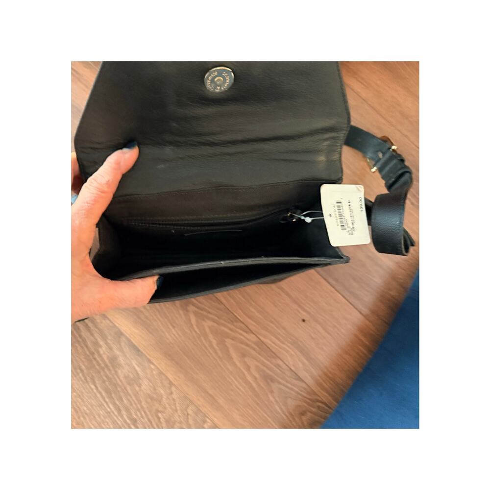 New Nordstrom Croc Embossed Leather Belt Bag - Picture 5 of 8